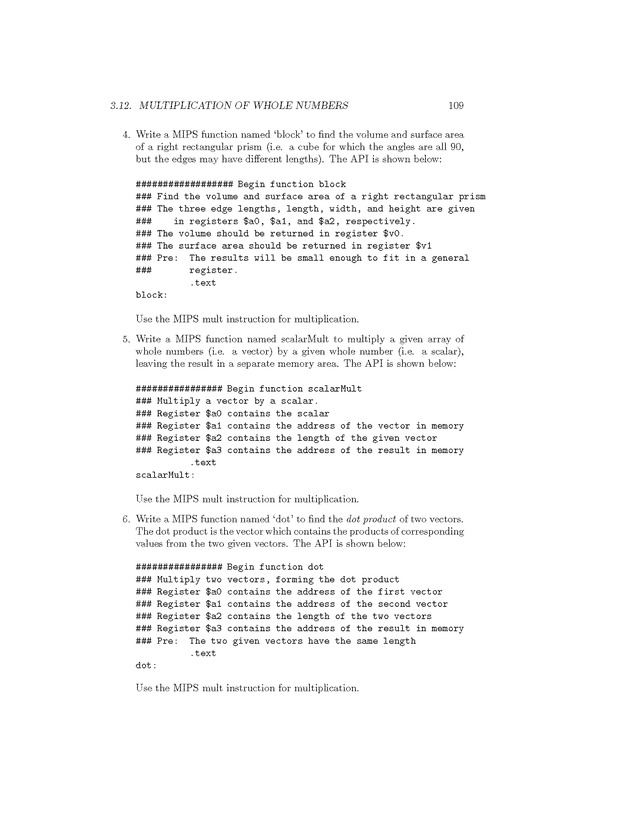 Computer Organization with MIPS - Page 109